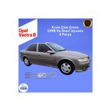 EBAL OTO AKSESUAR Opel Vectra B Uyumlu Krom Cam Çıtası 4 Parça 1998 Ve Üzeri P.çelik