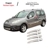 EBAL OTO AKSESUAR Partner Tepee Krom Kapı Kolu 4 Kapı 2008 Üzeri P. Çelik Peugeot ile uyumlu
