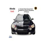 EBAL OTO AKSESUAR Skoda Yeti Krom Sis Çerçevesi 2 Parça 2009 Üzeri Paslanmaz Çelik ALD715000006
