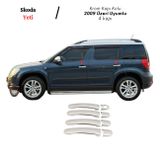 EBAL OTO AKSESUAR Yeti Krom Kapı Kolu 4 kapı 2009 Üzeri P. Çelik Skoda ile uyumlu