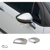 Ebal Oto Citroen C4 Krom Ayna Kapağı 2010-2015 Uyumlu Paslanmaz Çelik - Gümüş