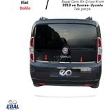 Ebal Oto Fiat Doblo Krom Bagaj Camı Alt Çıta 2010-2014 Model Arası Uyumlu Paslanmaz çelik
