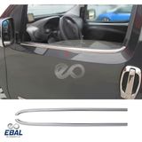 Ebal Oto Fiat Fiorino Krom Cam Çıtası 2 Prç. 2008 Ve Üzeri P. Çelik