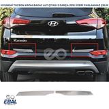 Ebal Oto Hyundai Tucson Bagaj Alt Çıtası 2 Parça 2015 Üzeri Paslanmaz Ç.