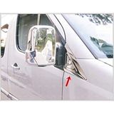 Ebal Oto Mercedes Sprinter W906 Krom Kelebek Cam Nikelajı 2 Parça 2006-2018 Arası Paslanmaz Çelik - Gümüş