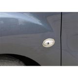 Ebal Oto Peugeot 407 Krom Sinyal Çerçevesi 2 Prç 2004-2010 Paslanmaz Çelik - Gümüş