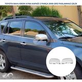 Ebal Oto Toyota Rav4 Krom Ayna Kapağı 2 Prç. 2005-2012 Paslanmaz Çelik