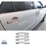 Ebal Oto Toyota Yaris Krom Kapı Kolu 4 Kapı 2006-2010 Paslanmaz Çelik