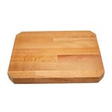 (ebat 35x25 Cm-kalınlık 18 Mm-1 Adet) Masif Ahşap Kayın Kesme Tahtası