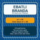 Ebatlı Pvc Branda Gölgeli Su Geçirmez Çadır Brandası 4 Mt X 8Mt