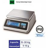 ebaysan Cas Sw Iı W 30 kg Sıvı Korumalı Tartım Terazisi