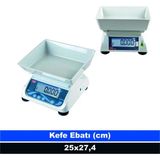 ebaysan Tem Eko 30 kg 5 gr Tartım Terazisi Çift Ekran Onaylı LCD