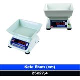 ebaysan Tem Eko 6 kg 1 gr Tartım Terazisi Çift Ekran Onaylı