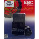 Ebc Fa063 1989-2008 Suzuki Gs 500 Uyumlu Arka Fren Balatası Organik Balata