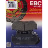 Ebc Fa069-3 1990-2000 Honda Goldwing Gl 1500 Se Uyumlu Arka Fren Balatasi Organik Balata