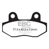 Ebc Fa086hh Hyosung Comet250/ Gt650 On Arka Sınter Fren Balatası