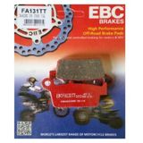 Ebc Fa131tt 2009-2020 Kawasaki Klx 250 Uyumlu Arka Fren Balatasi Karbon Balata