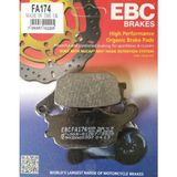 Ebc Fa174 2002-2003 Honda Cbr 954 Rr Uyumlu Arka Fren Balatasi Organik Balata