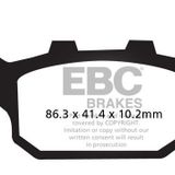 EBC FA174 Honda CBF 600 Arka Fren Balatası