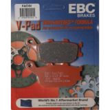 EBC FA174V Yamaha Tracer 900 Yarı Sinterli Standart Tek Renk Arka Fren Balatası