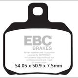 EBC FA266V Ducati Monster 696 Arka Fren Balatası