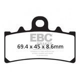 Ebc Fa606hh Ktm Duke 250/390 ,Rc390,Adv Sınter On Fren Balatası