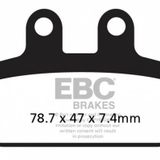 EBC SFA256HH Scooter Performans Balatası