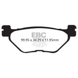 EBC SFA319 Yamaha Tmax 530 Standart Tek Renk Arka Fren Balatası