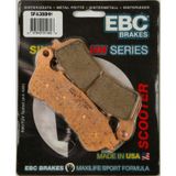 Ebc Sfa388hh 2007-2014 Honda Sh 300 Uyumlu On Fren Balatasi Sinterli Balata