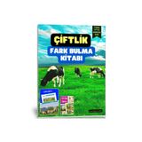 EBE Enine Boyuna Eğitim Herkes İçin Fark Bulma Kitabı (50 Tam Sayfa Fark Bulma)
