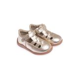 ebebek BabyWalk BabyWalk Kız Bebek Sandalet Deri Cırt Cırtlı