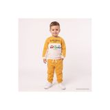 ebebek Hello Baby HelloBaby Erkek Bebek Eşofman Takımı Araba Baskılı Bisiklet Yaka Long Sleeve Ribanalı