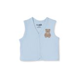 ebebek Hello Baby HelloBaby Erkek Bebek Kapitone Yelek Hayvan Baskılı Çıtçıtlı V Yaka Sleeveless