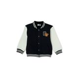 ebebek Hello Baby HelloBaby Erkek Bebek Kolej Ceket Ayı Baskılı Çıtçıtlı Bisiklet Yaka Long Sleeve
