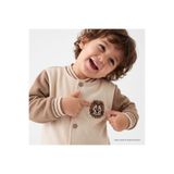 ebebek Hello Baby HelloBaby Erkek Bebek Kolej Ceket Hayvan Baskılı Çıtçıtlı V Yaka Long Sleeve