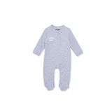 ebebek Hello Baby HelloBaby Erkek Bebek Tulum Fermuarlı Bisiklet Yaka Uzun Kol Patikli