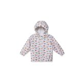 ebebek Hello Baby HelloBaby Erkek Bebek Yağmurluk Araba Baskılı Fermuarlı Kapüşonlu Uzun Kol