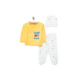 ebebek Hello Baby HelloBaby Erkek Zıbın-Şapka-Patikli Alt Erkek Bebek