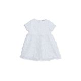 ebebek Hello Baby HelloBaby Kız Bebek Abiye Elbise Çiçek Baskılı Fermuarlı Modelli Yaka Kısa Kol