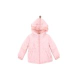 ebebek Hello Baby HelloBaby Kız Bebek Basic Kapüşonlu Mont Fermuarlı Hakim Yaka Uzun Kol Bej