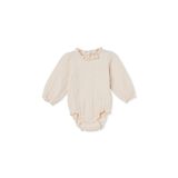 ebebek Hello Baby HelloBaby Kız Bebek Body Çıtçıtlı Bisiklet Yaka Long Sleeve