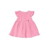 ebebek Hello Baby HelloBaby Kız Bebek Elbise Çıtçıtlı Bisiklet Yaka Short Sleeve
