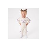 ebebek Hello Baby HelloBaby Kız Bebek Eşofman Takımı Fiyonk Baskılı Bisiklet Yaka Long Sleeve Reçme
