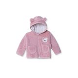 ebebek Hello Baby HelloBaby Kız Bebek Hırka Hayvan Baskılı Çıtçıtlı Kapüşonlu Uzun Kol