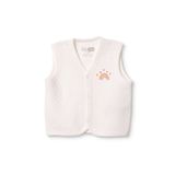 ebebek Hello Baby HelloBaby Kız Bebek Kapitone Yelek Gökyüzü Baskılı Çıtçıtlı Bisiklet Yaka Sleeveless