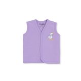 ebebek Hello Baby HelloBaby Kız Bebek Kapitone Yelek Hayvan Baskılı Çıtçıtlı V Yaka Sleeveless