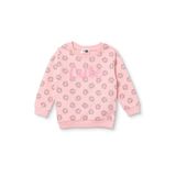 ebebek Hello Baby HelloBaby Kız Bebek Sweatshirt Çiçek Baskılı Bisiklet Yaka Long Sleeve
