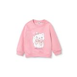 ebebek Hello Baby HelloBaby Kız Bebek Sweatshirt Hayvan Baskılı Bisiklet Yaka Long Sleeve