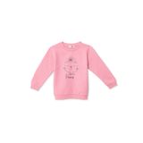 ebebek Hello Baby HelloBaby Kız Bebek Sweatshirt Hayvan Baskılı Bisiklet Yaka Long Sleeve