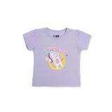ebebek Hello Baby HelloBaby Kız Bebek Tişört Kiraz Baskılı Bisiklet Yaka Kısa Kol